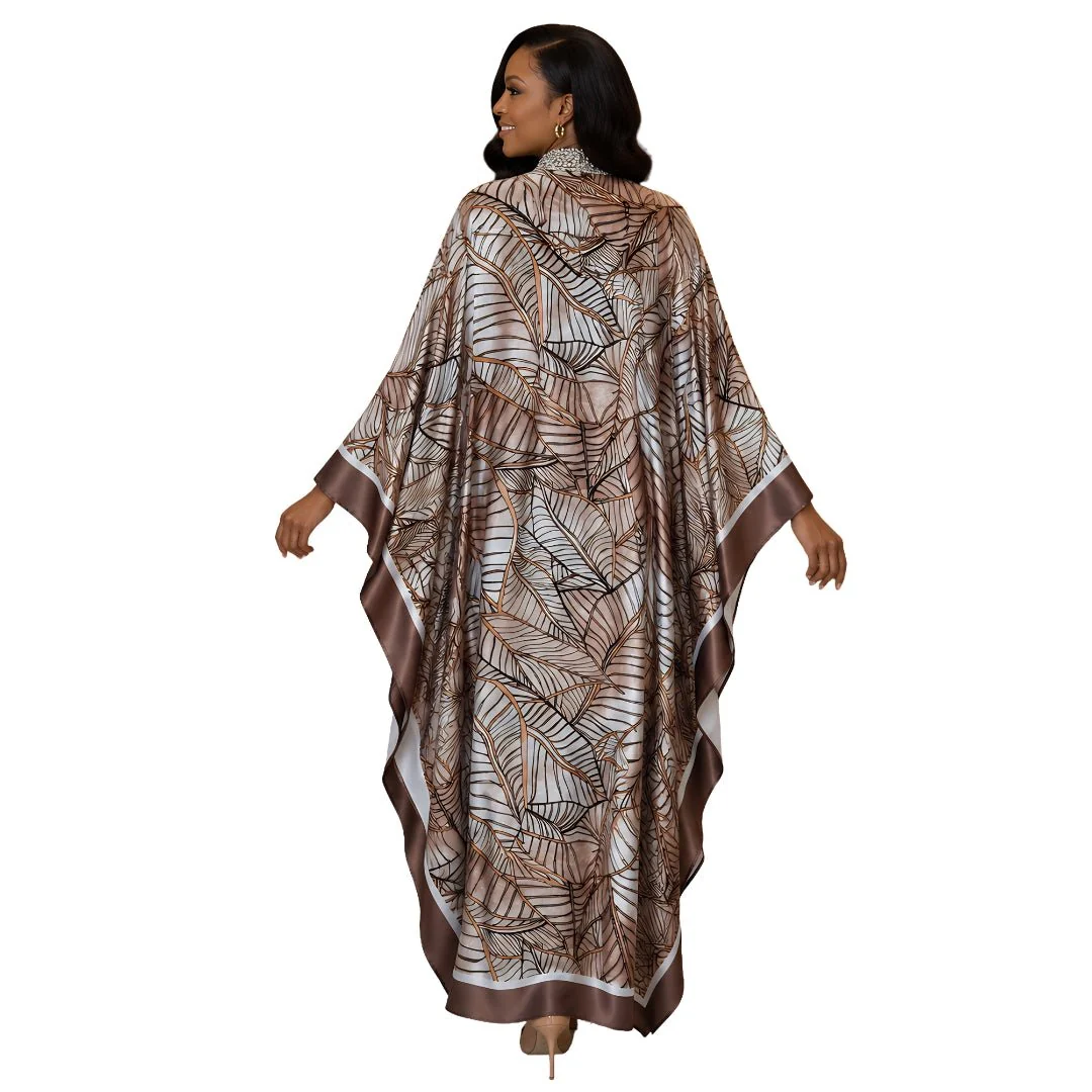 1pc Novelty Womens Church Dress With Oversize Flare Sleeves DCC310081 - Image 3