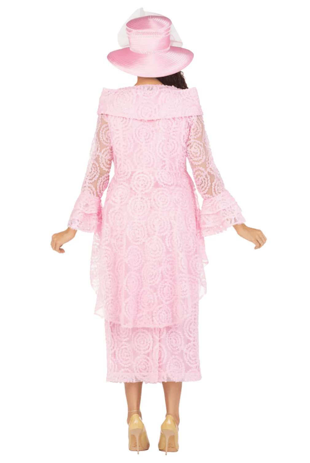 3pc Luxe Lace Skirt Set - Image 2