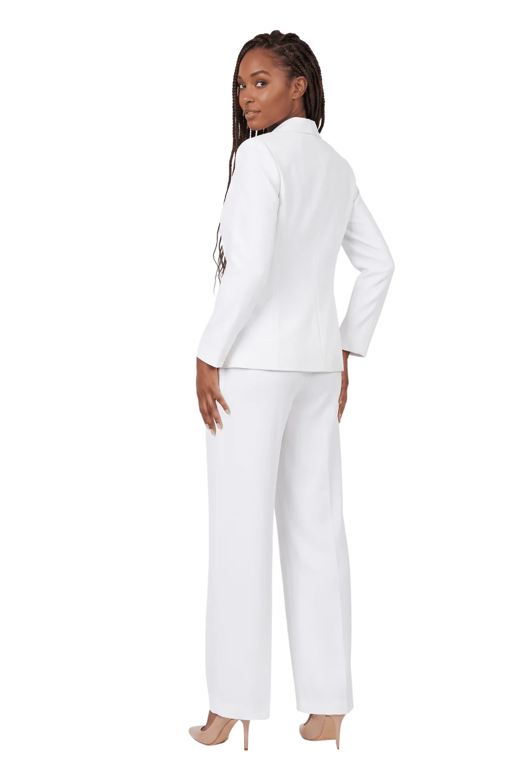 4pc Suit Set - Jkt, Cami, Skirt, Pants-Plus - Image 7