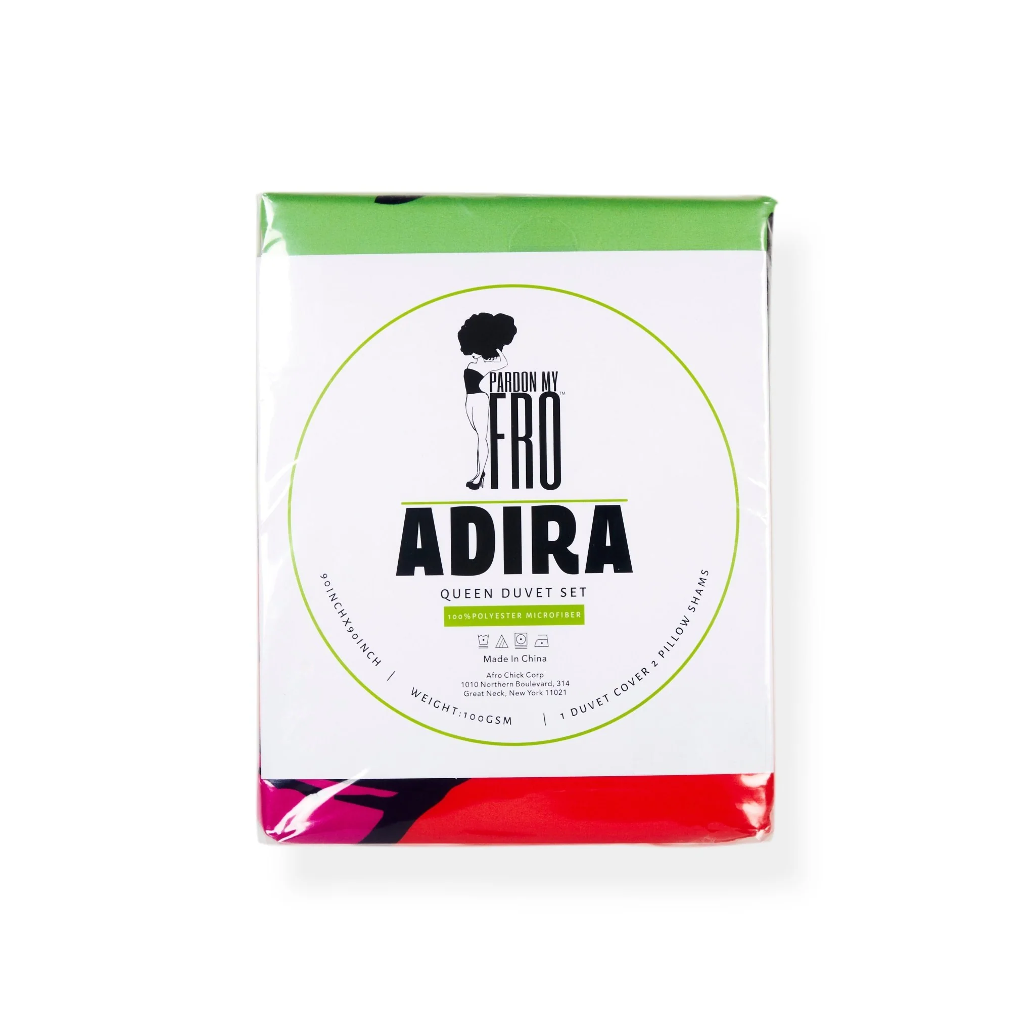 Adira Duvet Cover & Pillow Sham Set - Image 4