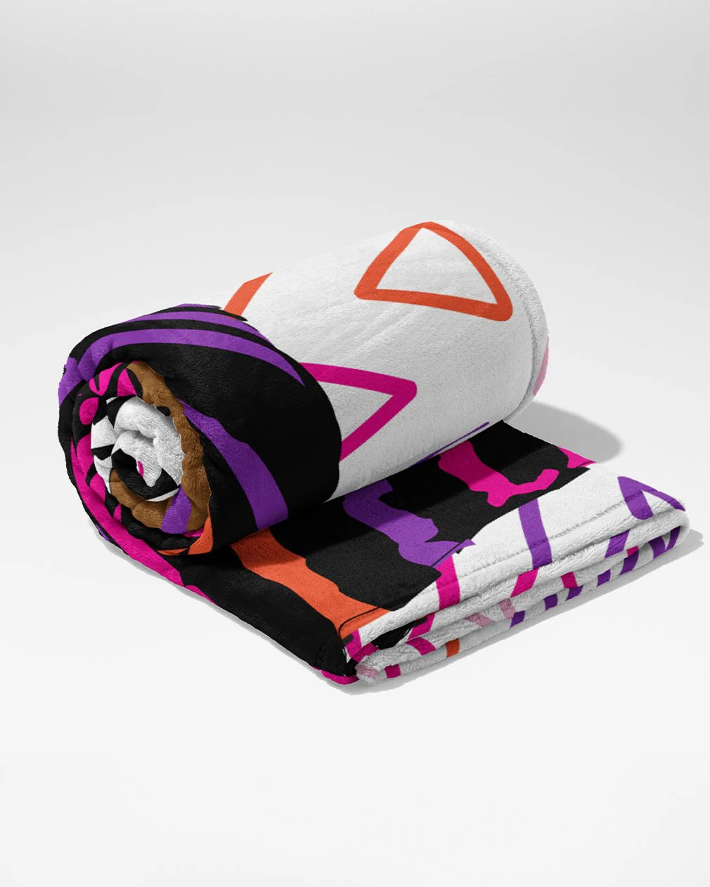 AFROBRATS™ Geek Sherpa Fleece Throw Blanket - Image 2