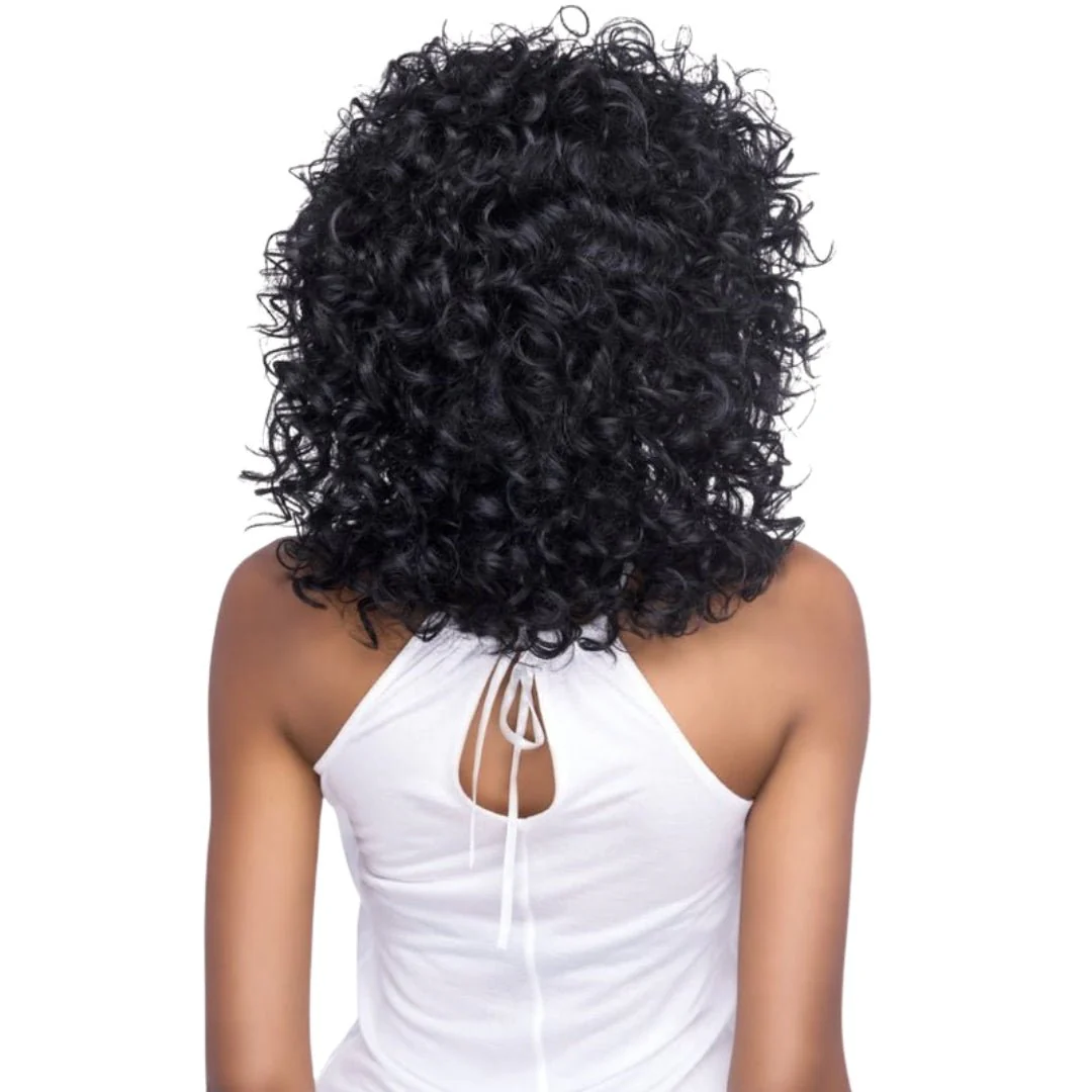 Brave Spiral Curl Wig with Bang by Amore Mio - Image 3