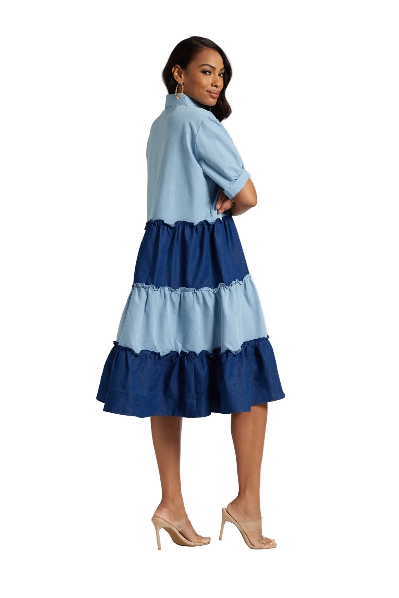Any Day Chambray Dress by Studio EY - Image 5