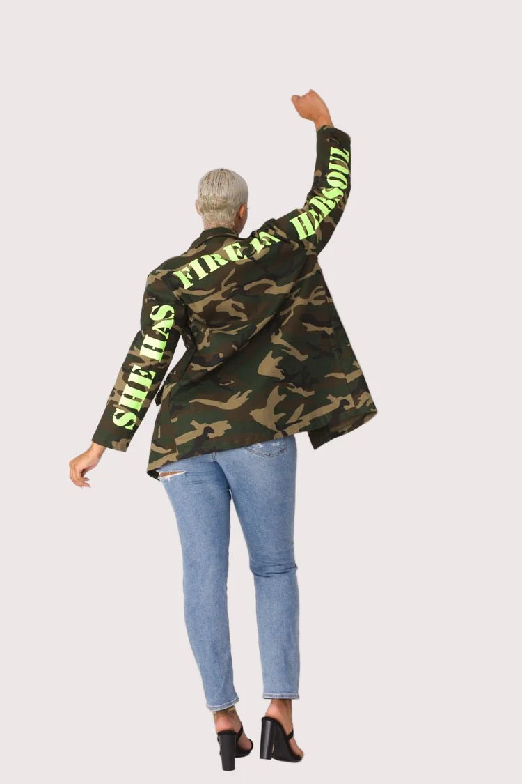 Camo Utility Jacket- 81887 - Image 4