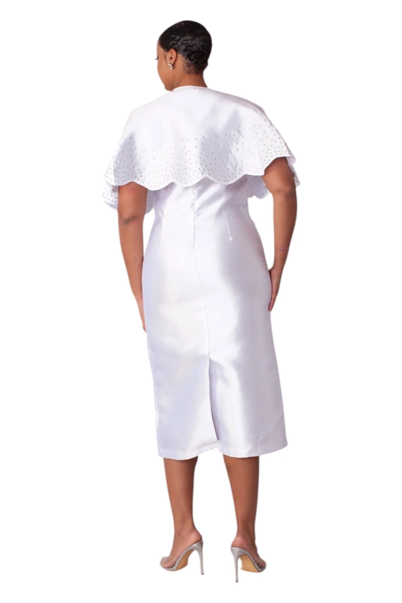 3-Piece Church Robe with Detachable Cape – 4866 - Image 4