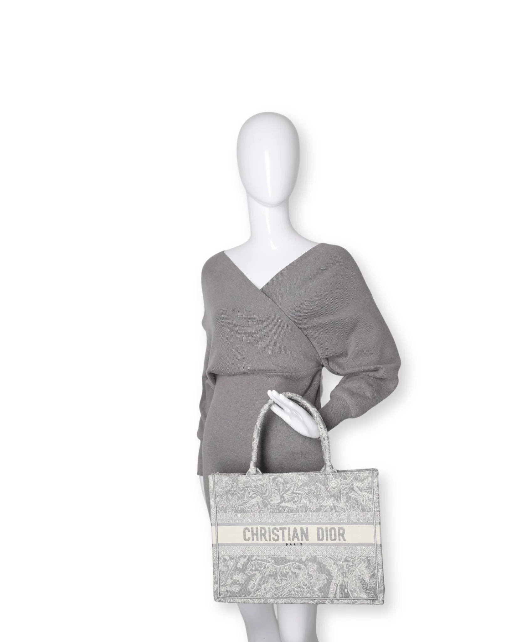 Dior - Canvas Embroidered Medium Dioriviera Toile De Jouy - Image 2