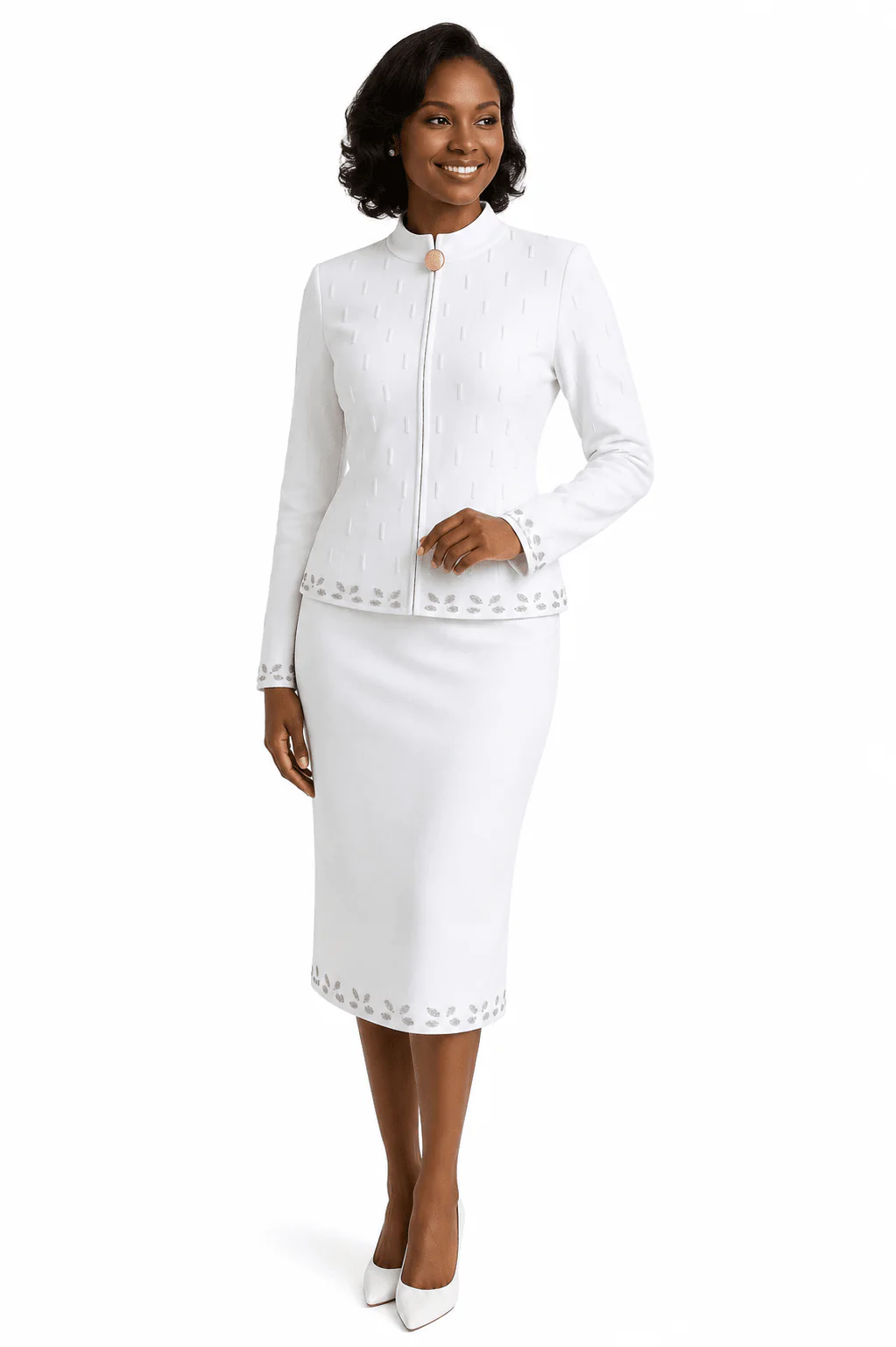 Donna Vinci KNITS, Style 13460 - 2pc. Jacket & Skirt Set