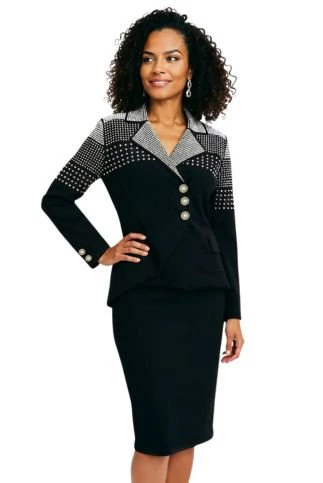 Donna Vinci KNITS, Style 13465 - 2pc. Jacket & Skirt Set