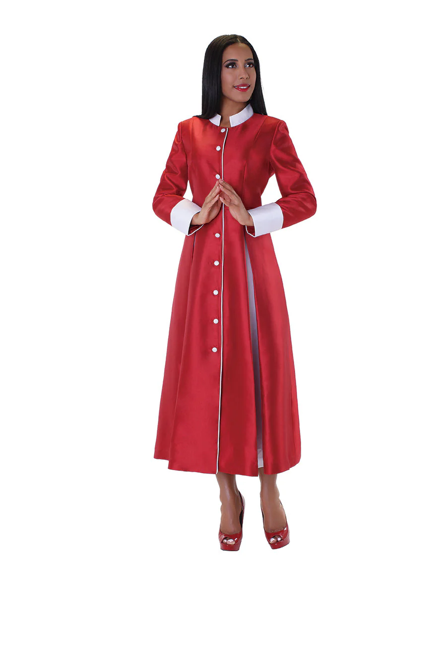 Elegant 1-Piece Women's Minister Robe- 4544 - Image 4