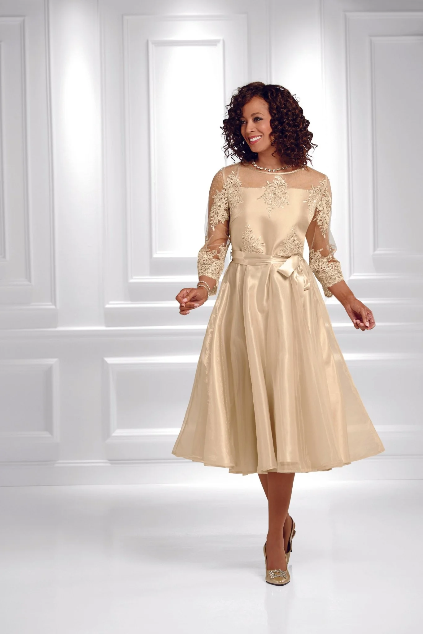Enchanting Organza Dress by EY Boutique - Image 4
