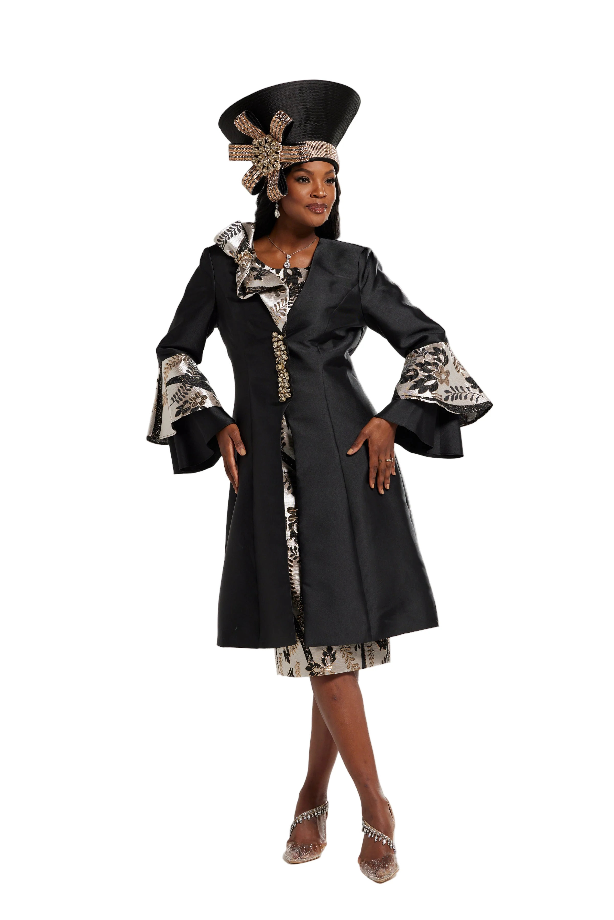 Essence of Beauty Jacket Dress by Lisa Rene Black Label