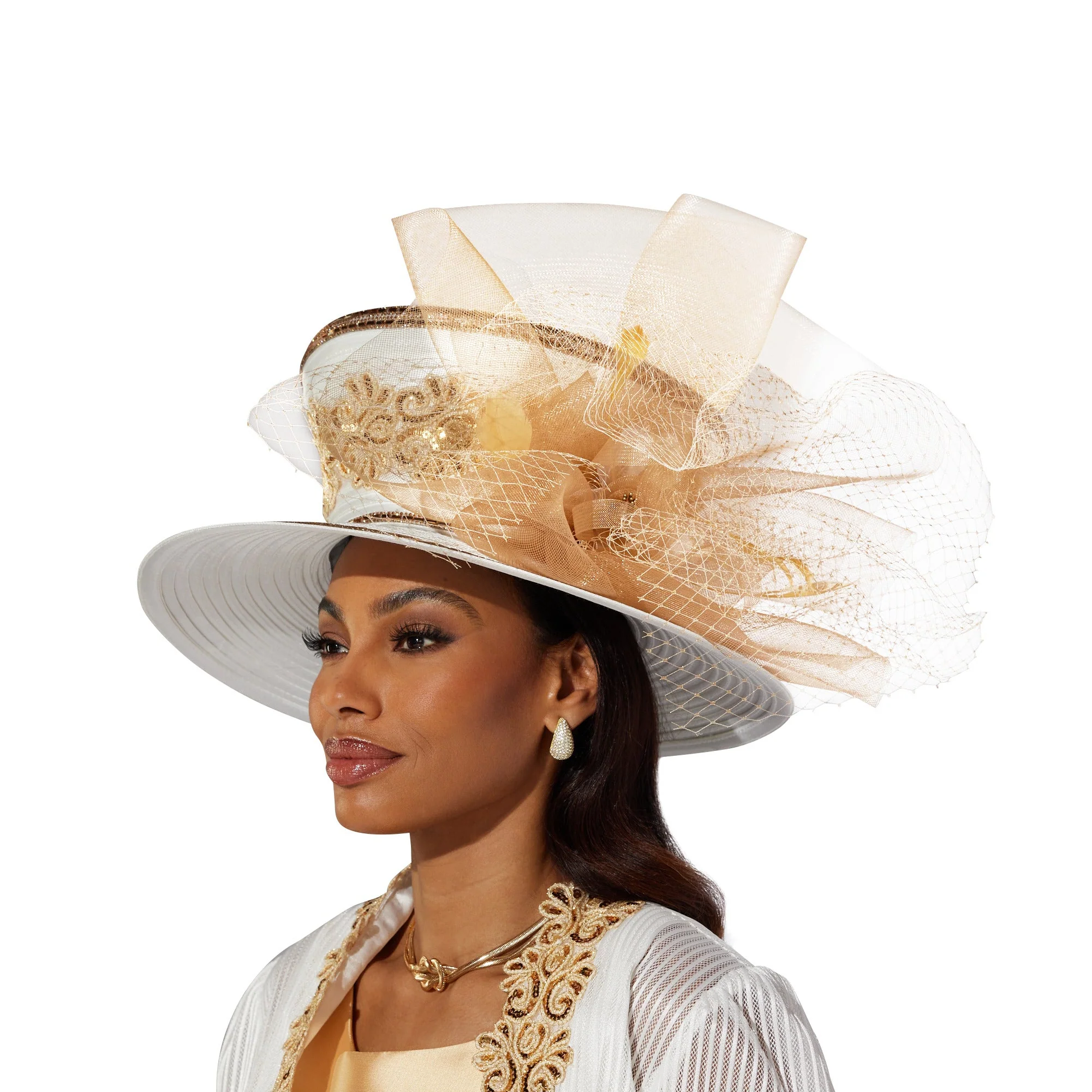 Sequin Applique Hat by EY Boutique - Image 2