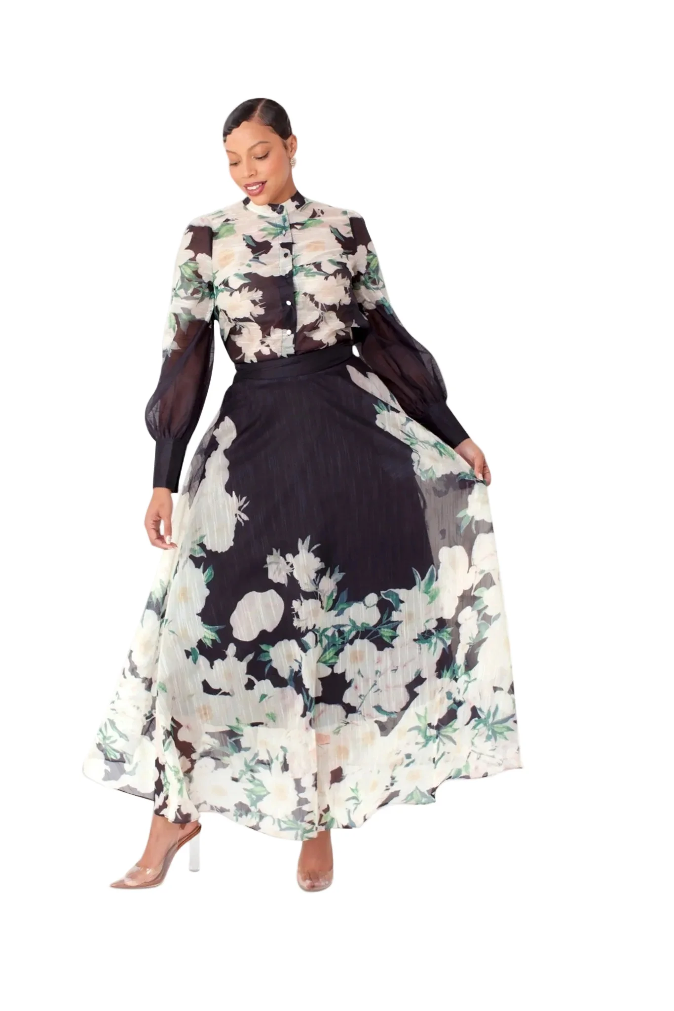 Floral Fantasy Skirtset by Studio EY