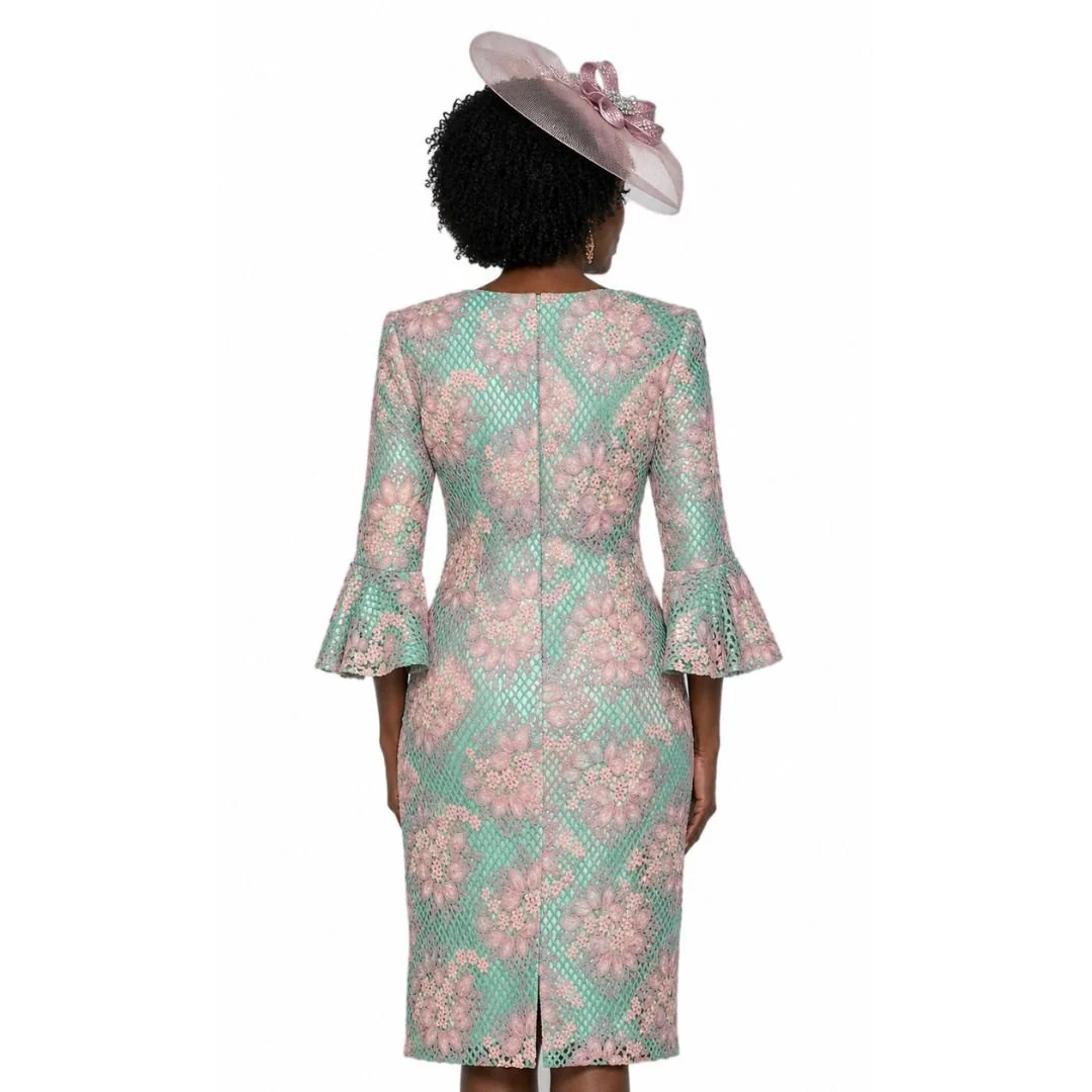 Floral Lace Dress by Lily & Taylor - Image 2