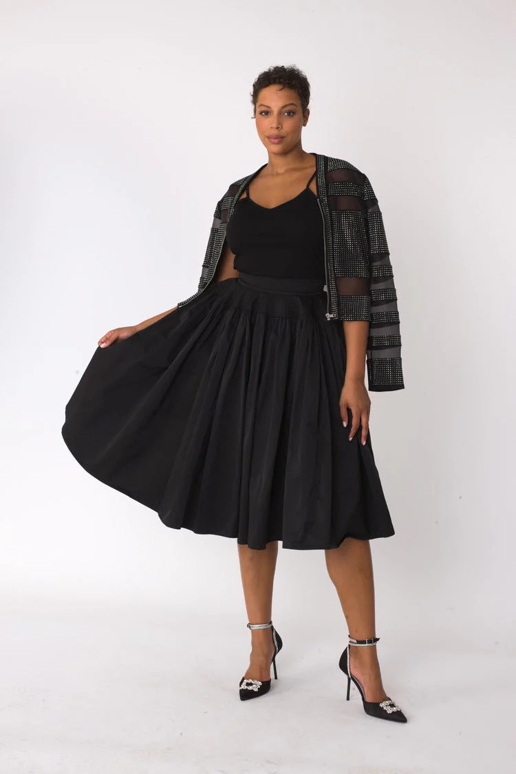 Full Circle Taffeta Skirt - 82650