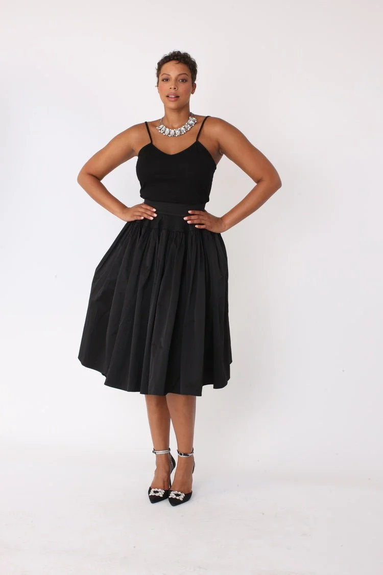 Full Circle Taffeta Skirt - 82650 - Image 8