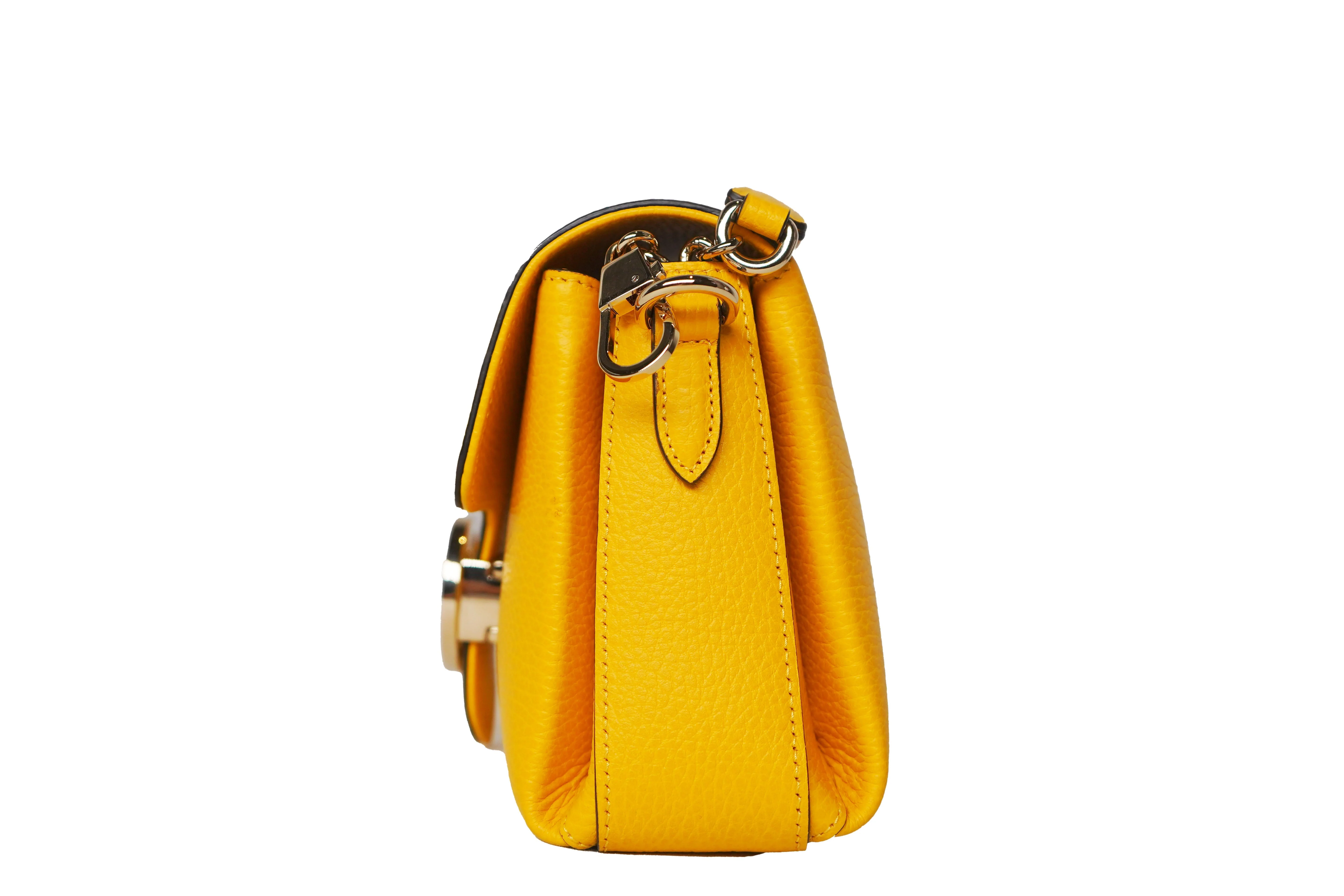 Gucci Yellow Dollar Calfskin - Image 4