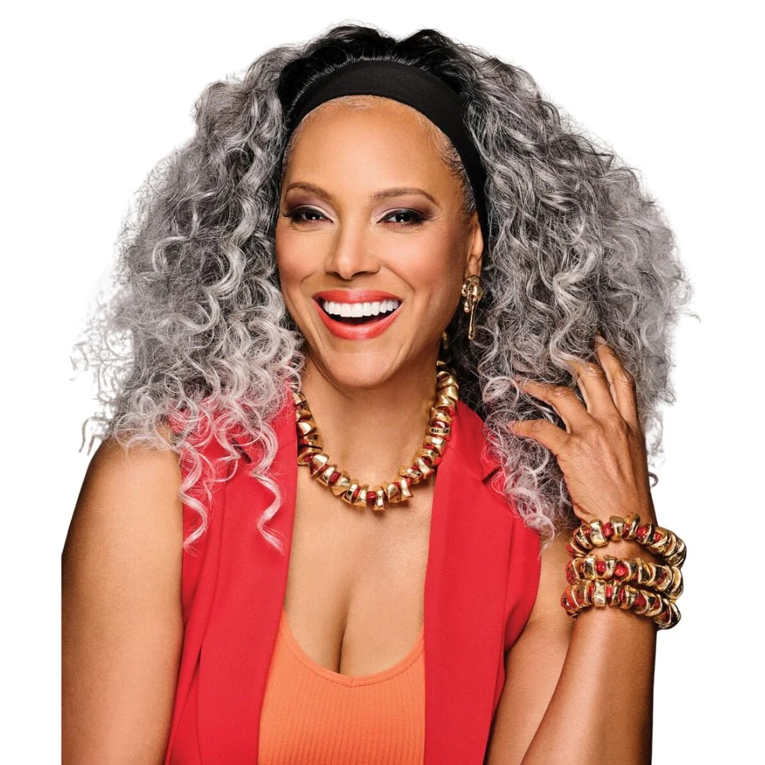 26" Long Curly Headband Wig – Kim Kimble - Image 4