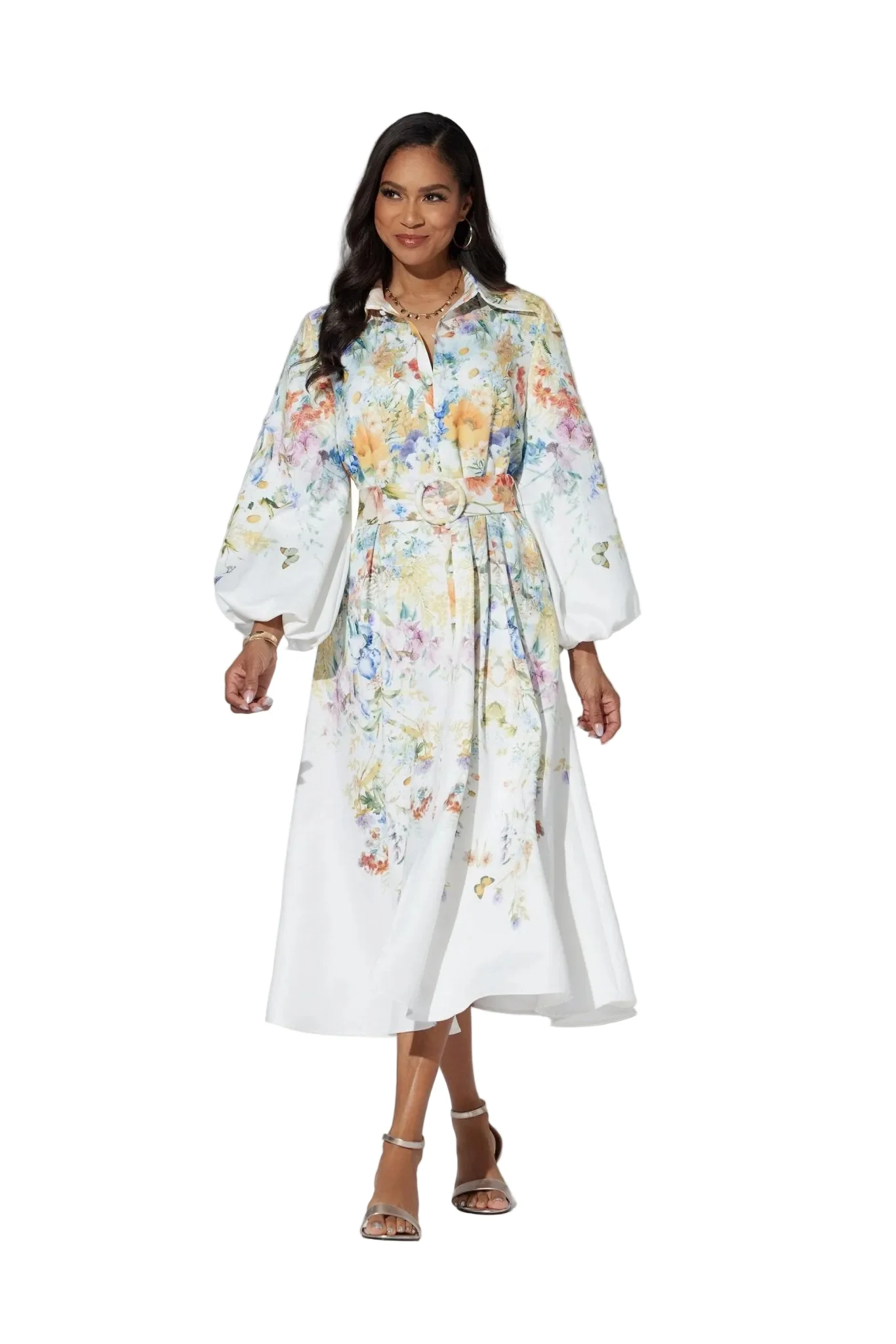 Morning Glory Shirtdress by EY Boutique - Image 4