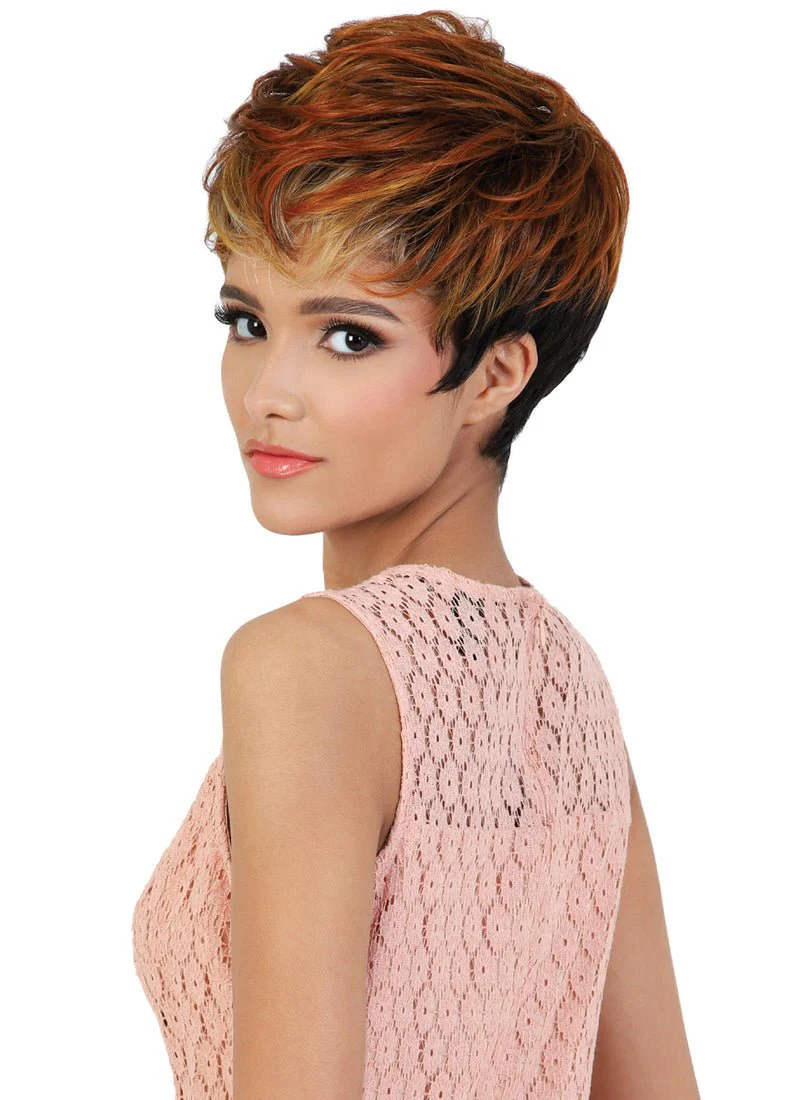 DEEN Soft Thin Tape Curl Pixie Synthetic Wig - MoTown Tress - Image 2