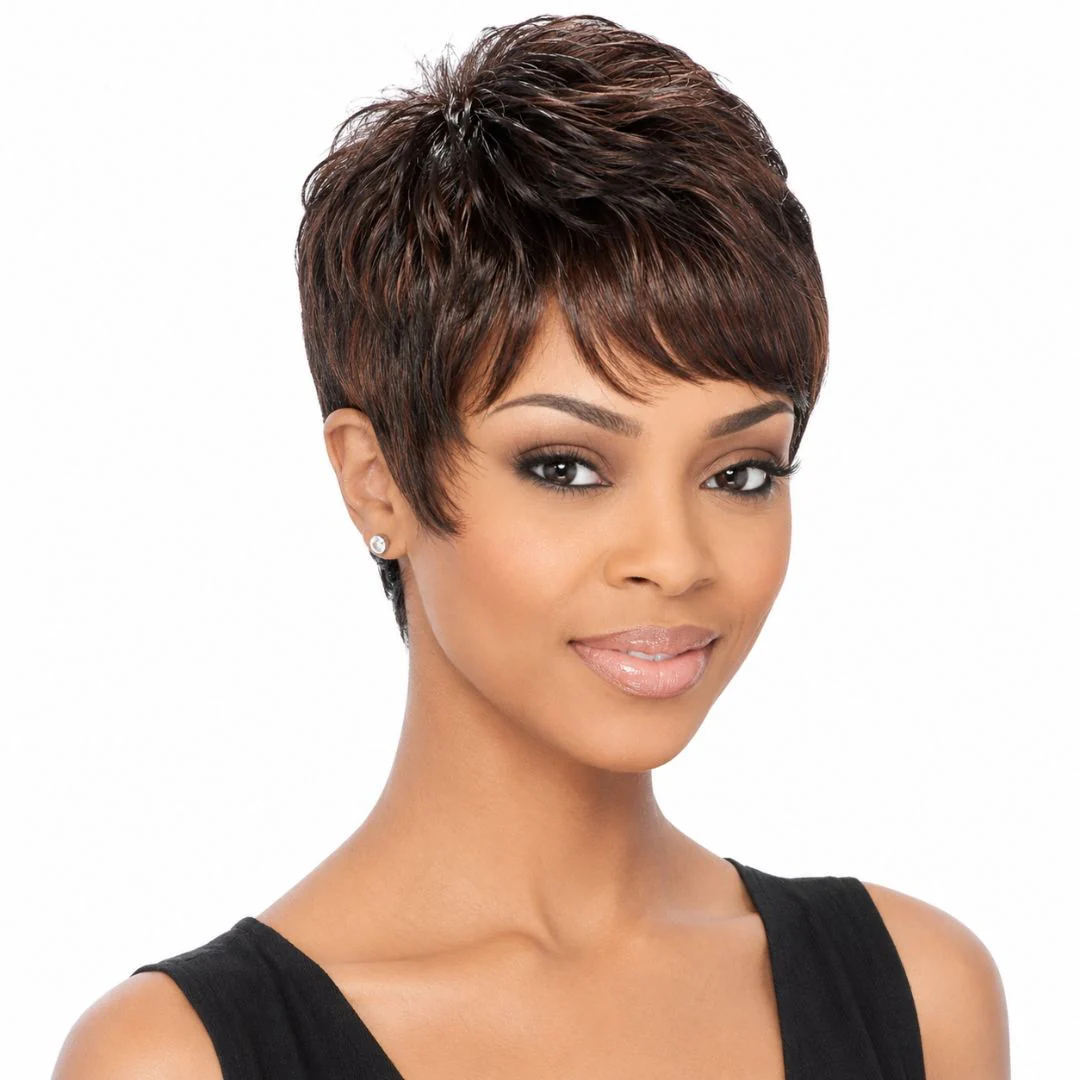 DENVER Medium Layered Shag Synthetic Wig - MoTown Tress