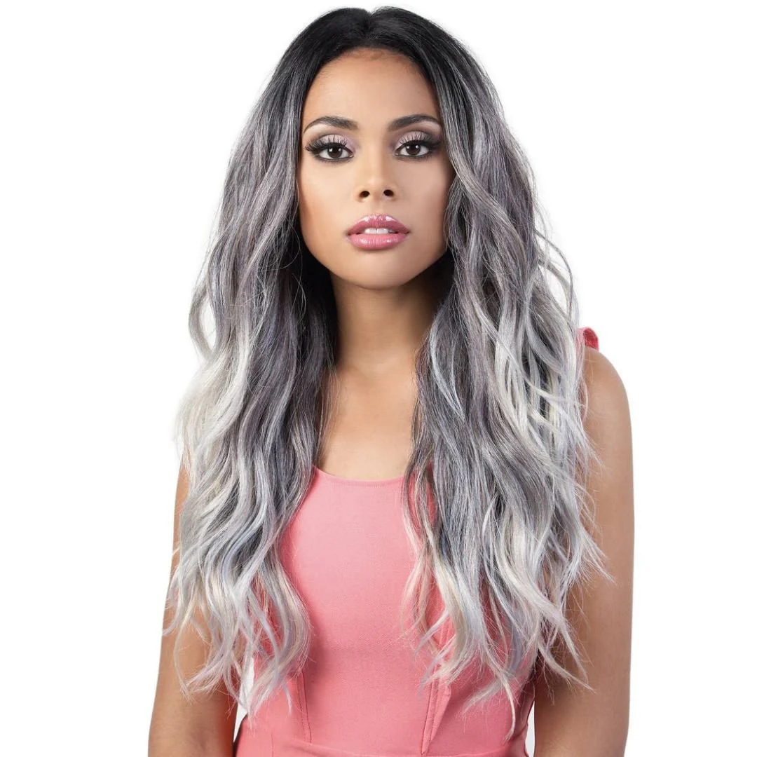 HB360L.ZIA 360 Lace Human Hair Blend Long Body Wave Wig - MoTown Tress