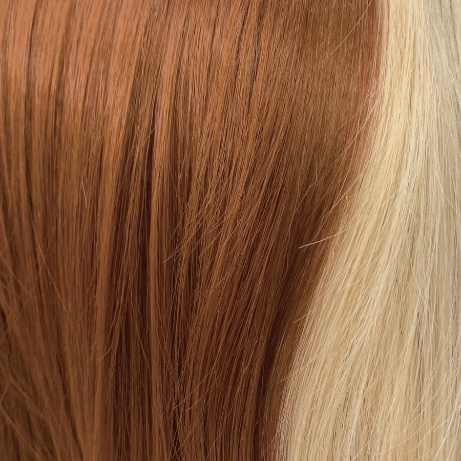 HBL.FREE32 Free Part Natural Texture Straight Human Hair Blend Wig - MoTown Tress - Image 12