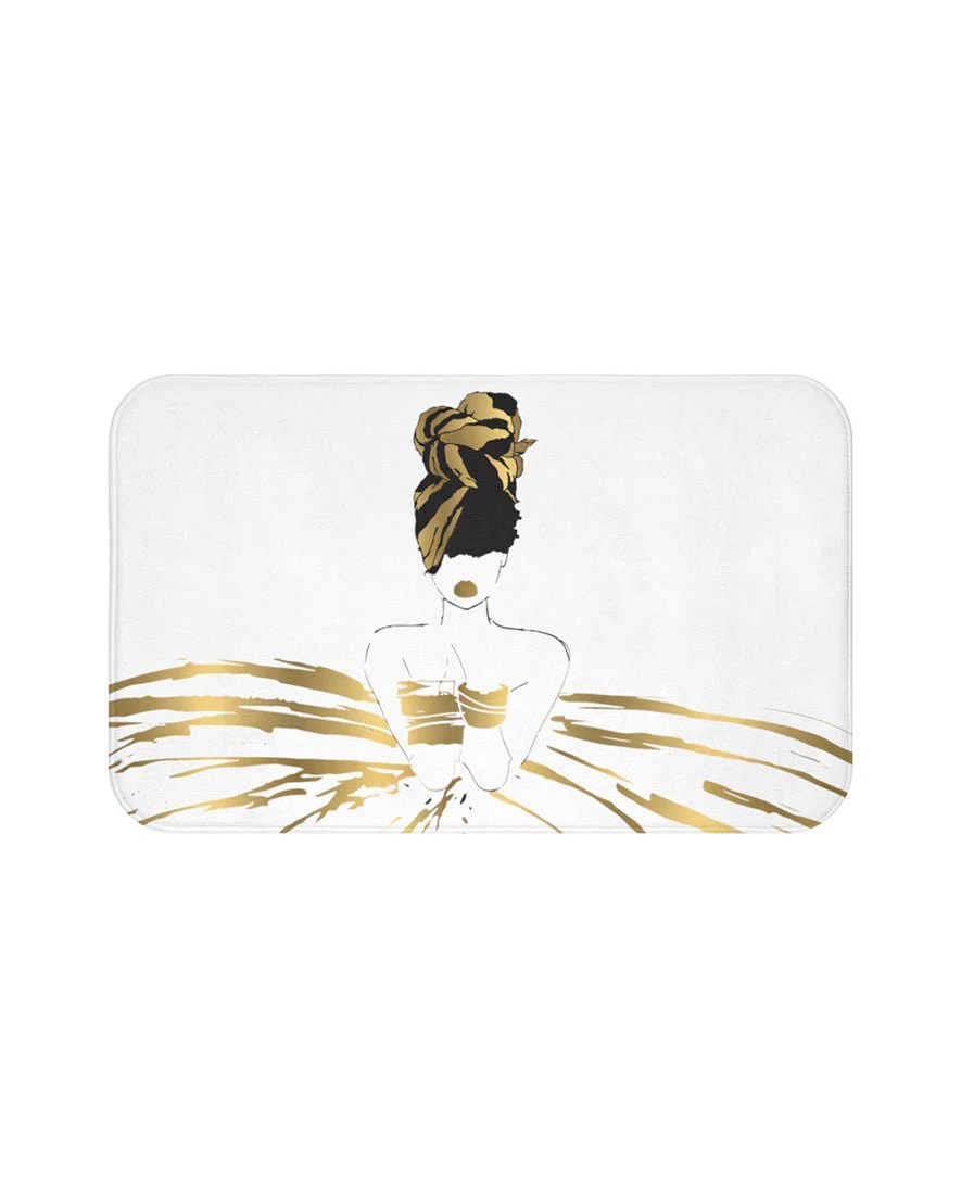 Oro Bath Mat by Pardon My Fro - Image 3
