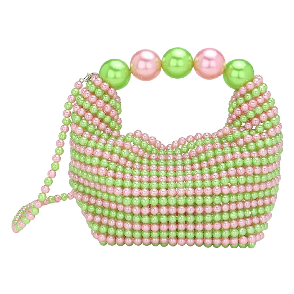 Pearl Beaded Handbag / Crossbody Bag