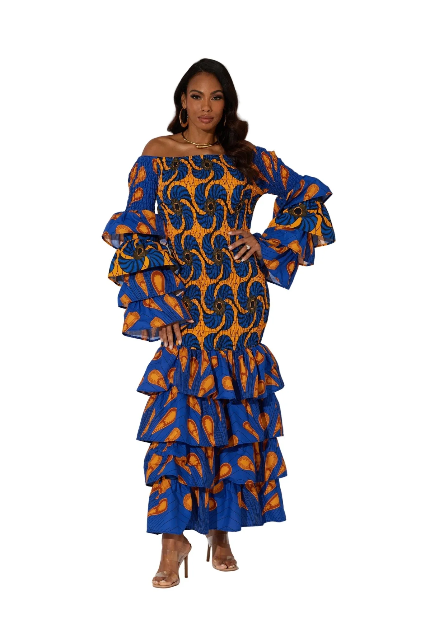 Ravishing Mixed Print Dress by Studio EY