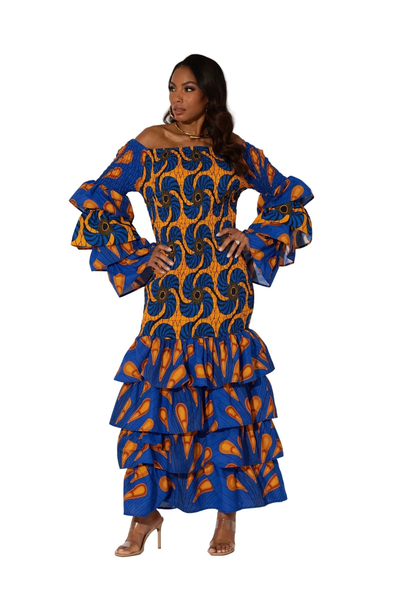 Ravishing Mixed Print Dress by Studio EY - Image 3