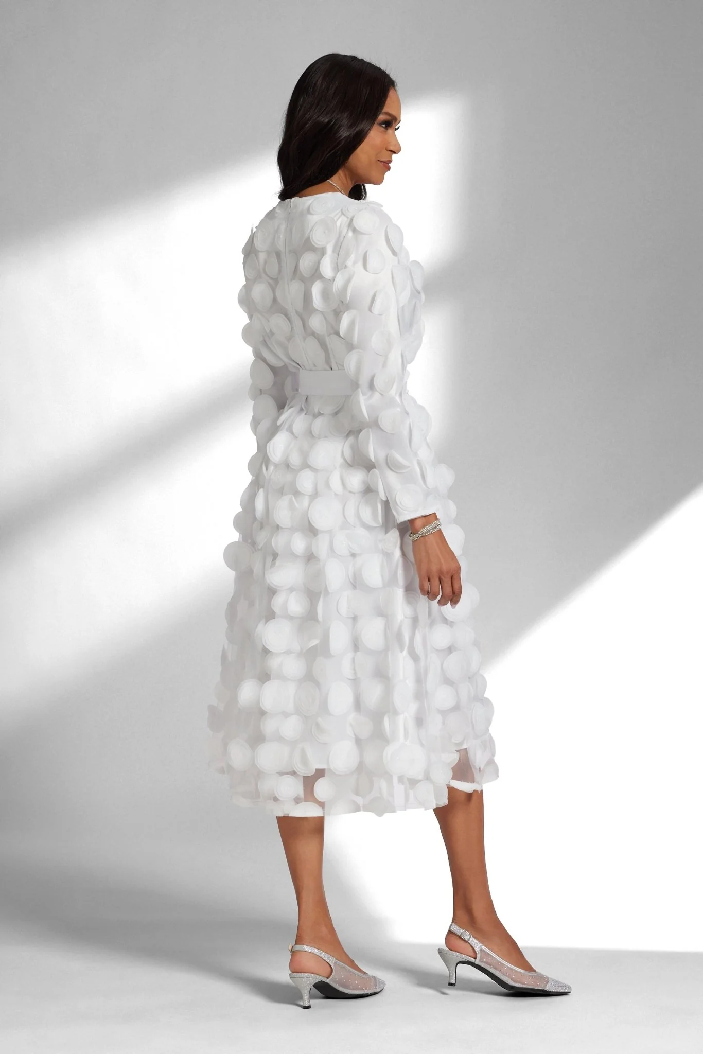 Sheer ’n Circles Shirtdress by EY Boutique - Image 4