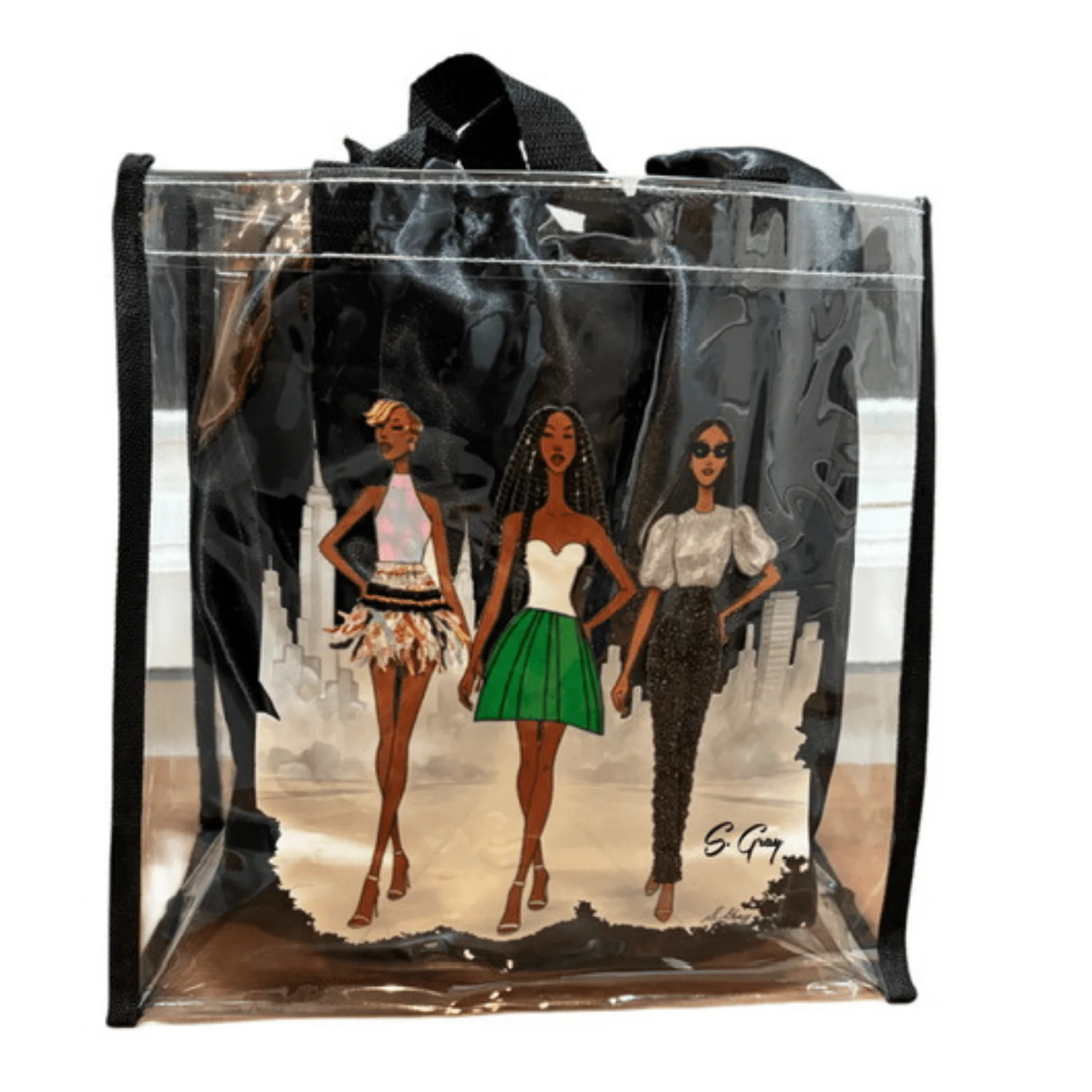 Sheila Gray Collection Trio Tote
