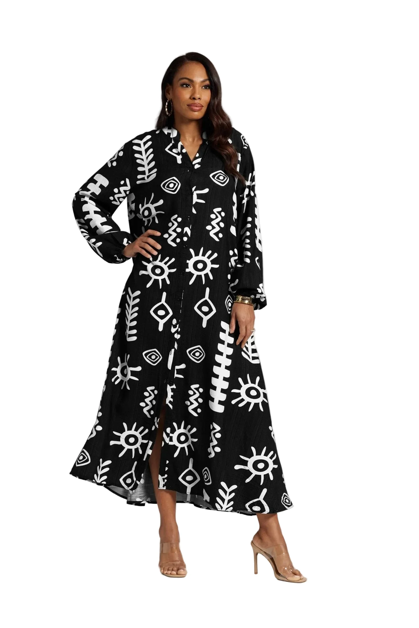 Soul Sister Shirtdress by Studio EY - Image 7