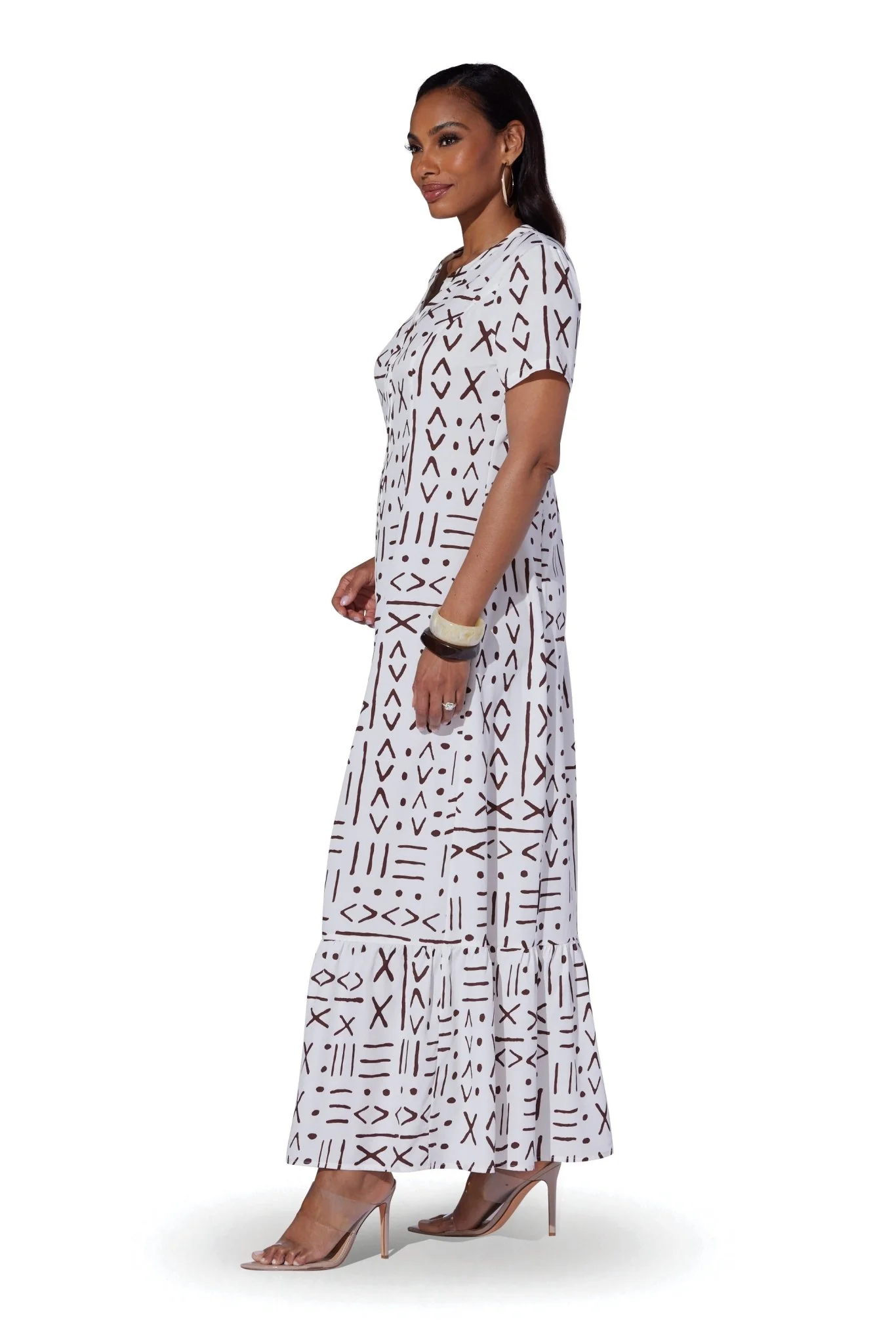 Batik Maxi Shirtdress by Studio EY - Image 4