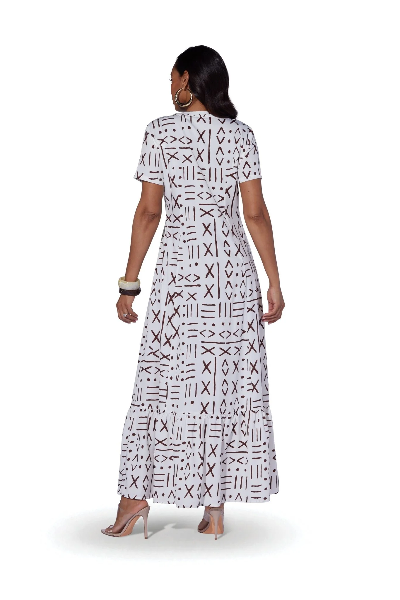 Batik Maxi Shirtdress by Studio EY - Image 5