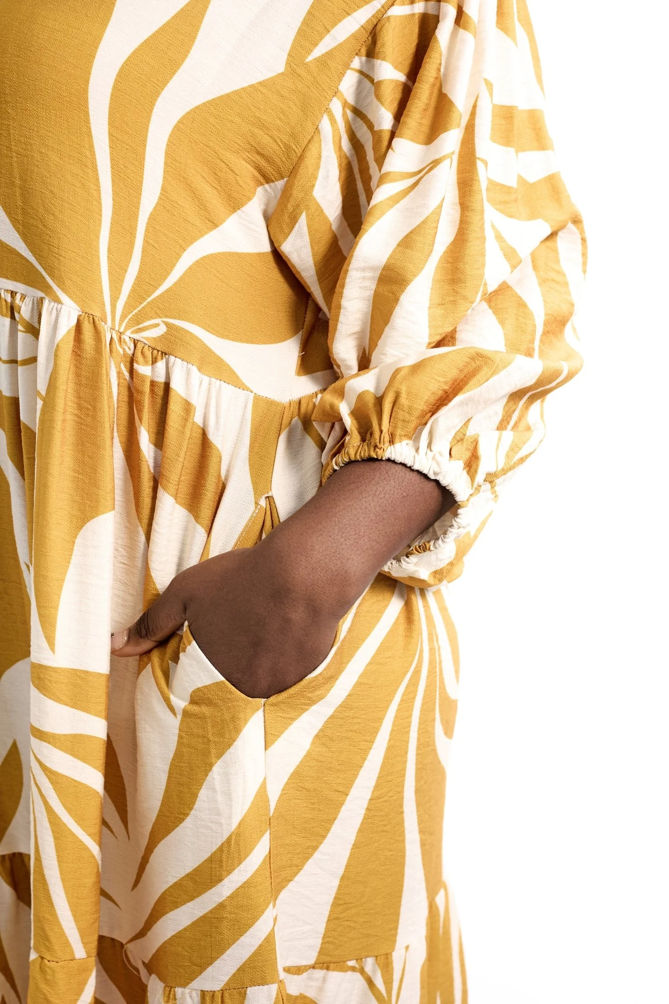 Botanical Tiered Maxi Dress by Studio EY - Image 5