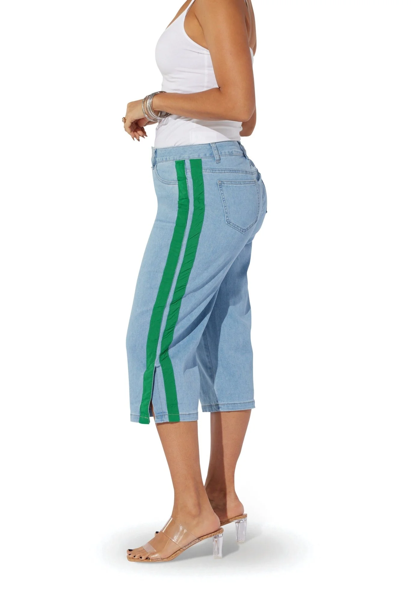 Cropped Wide Leg Jean by Studio EY - Image 3