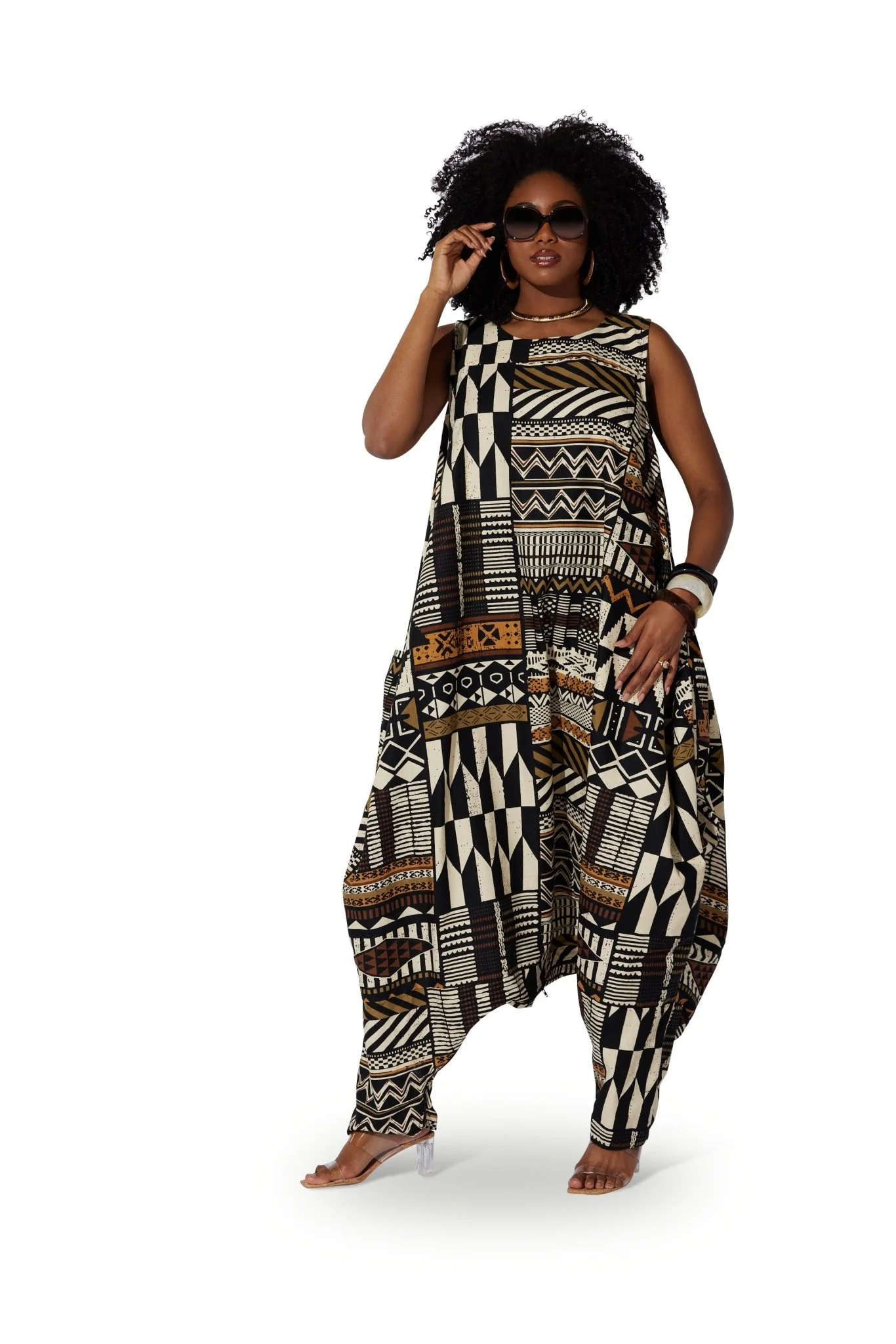 Cultural Convertible Jumpsuit Dress by Studio EY - Image 4