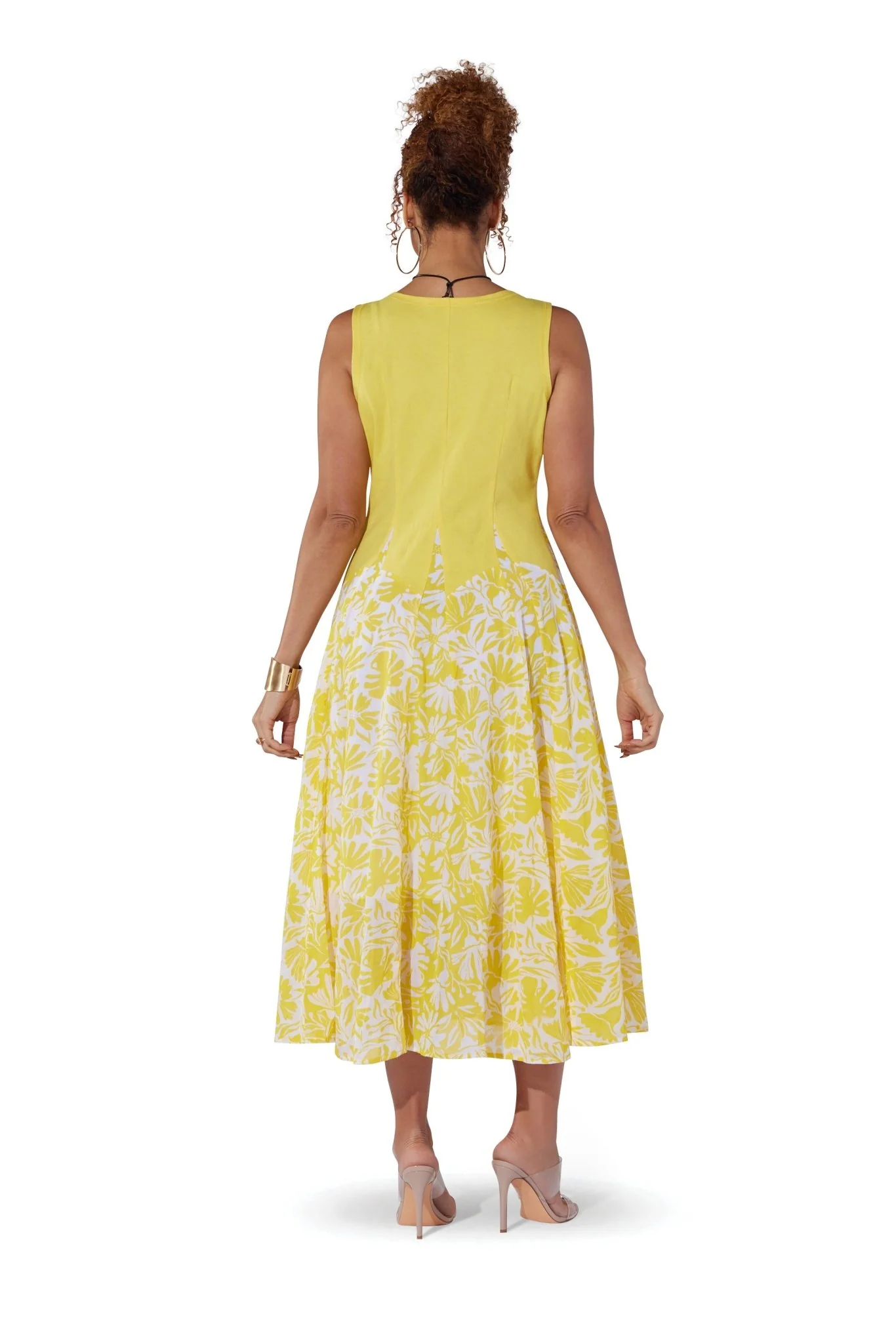 Floral Print Midi Sundress by Studio EY - Image 4