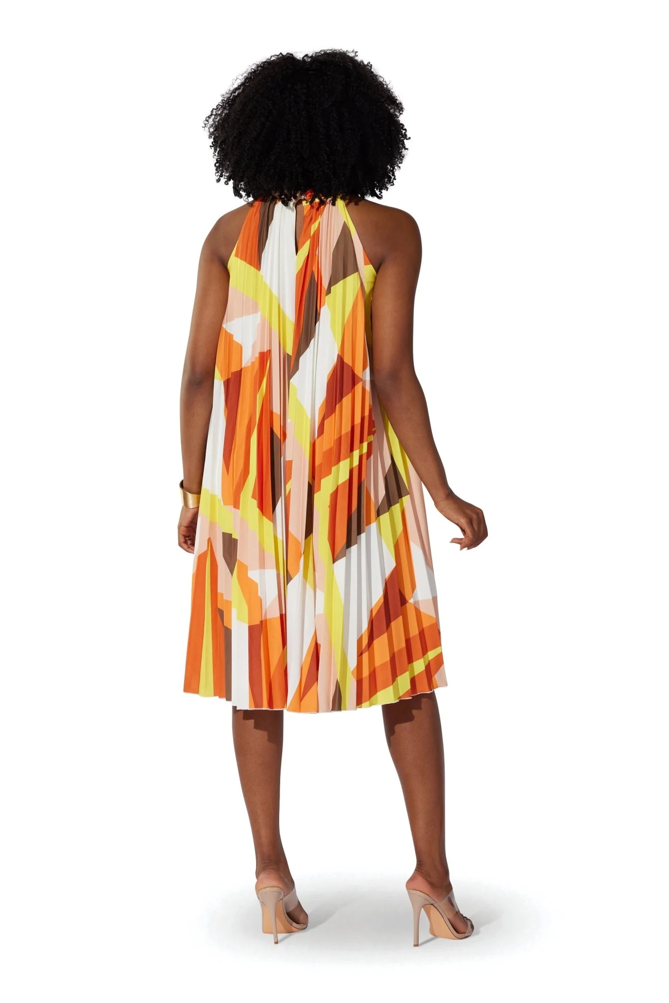 Geo Trapeze Midi Dress by Studio EY - Image 6