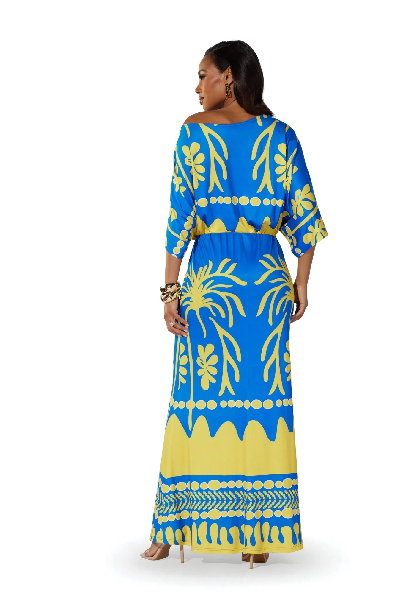 Island Off-Shoulder Maxi Skirtset by Studio EY - Image 5