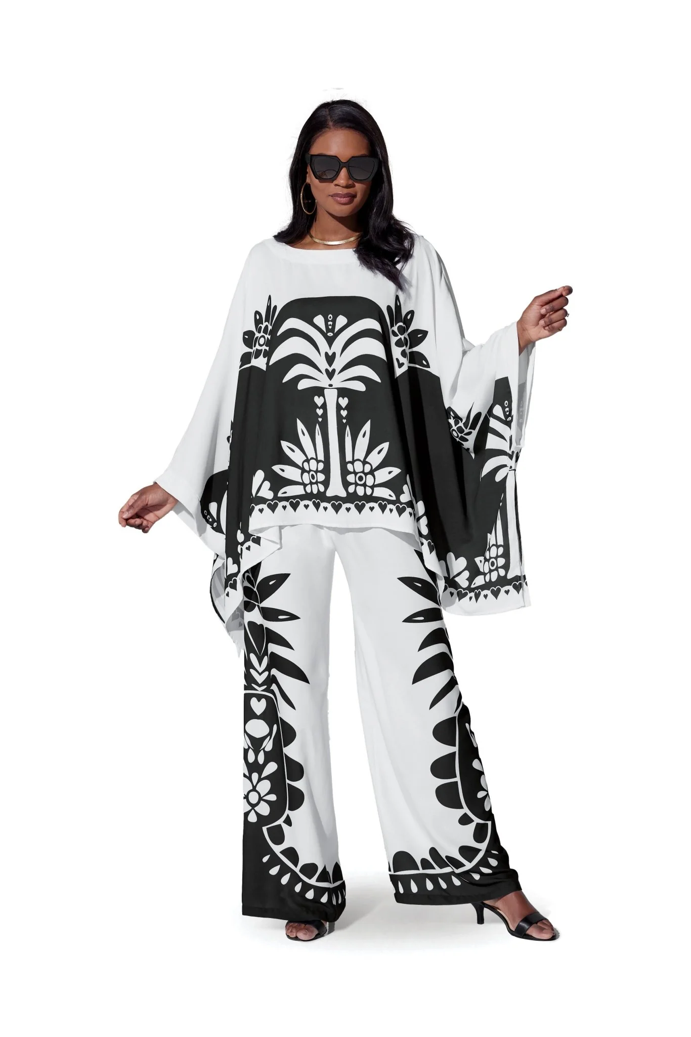Palm Garden Pantset by Studio EY