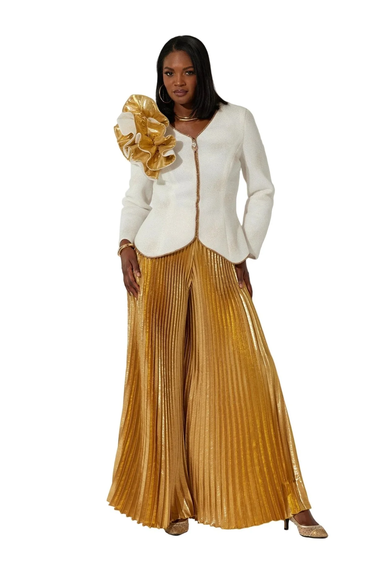The Midas Touch Pantset by Studio EY
