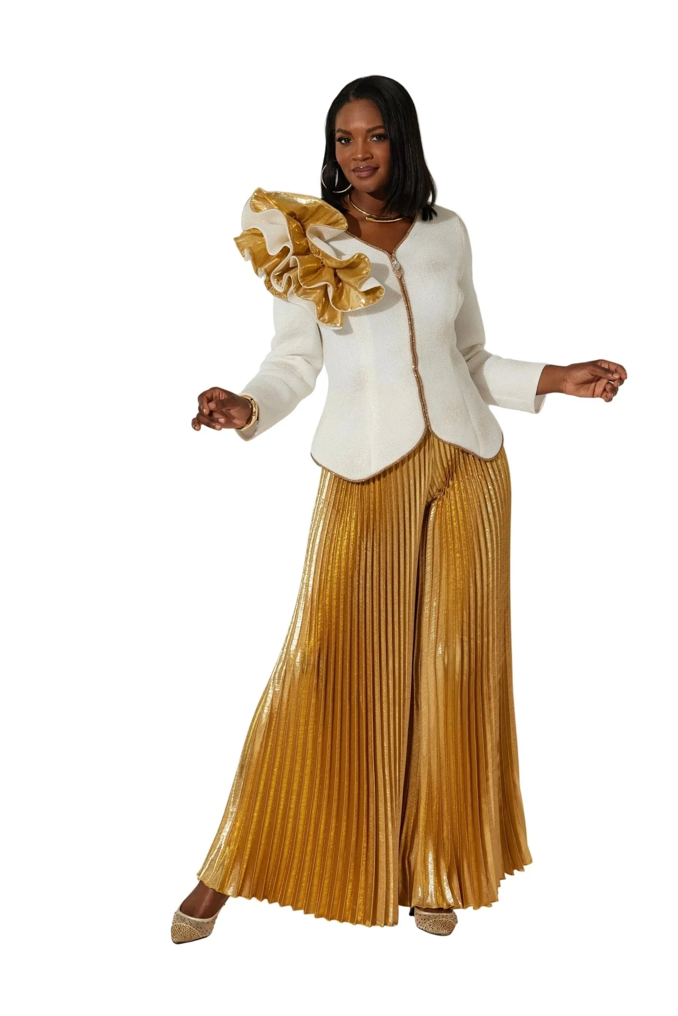 The Midas Touch Pantset by Studio EY - Image 3