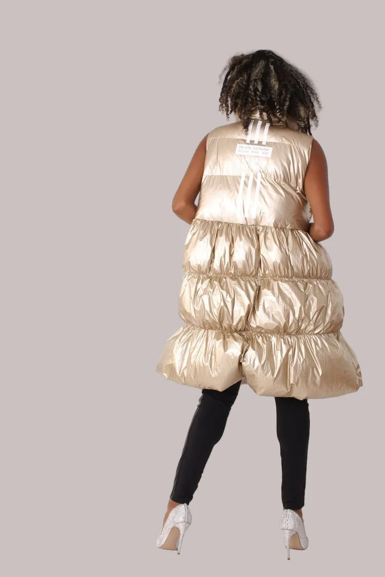 Tiered Puffer Vest - 81585 - Image 8