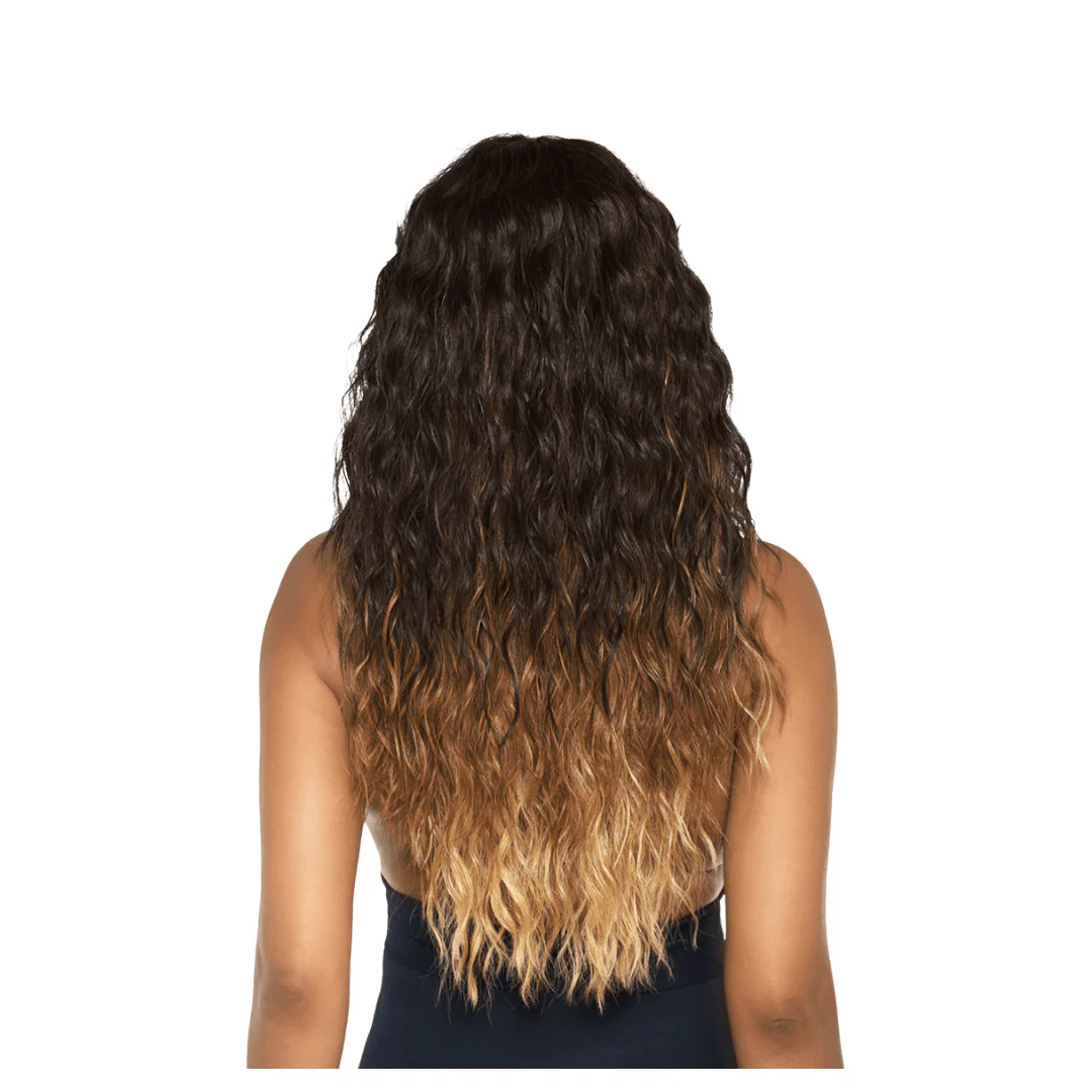 Lizzy Long Loose Wave Wig with Swept Bang – Vivica A. Fox - Image 3