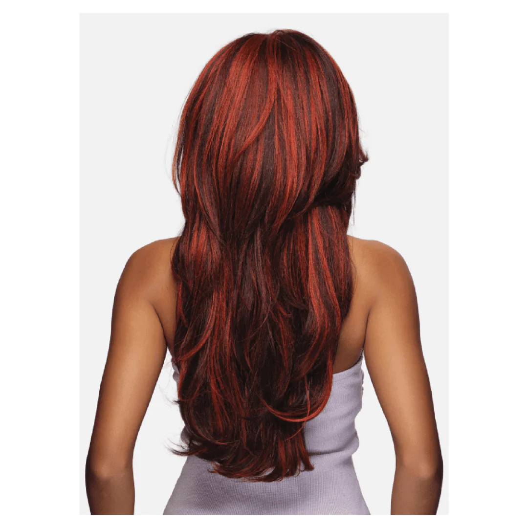10X6 PRECUT-120 24" Layered Straight Braided Crown HD Lace Wig - Vivica A. Fox - Image 3