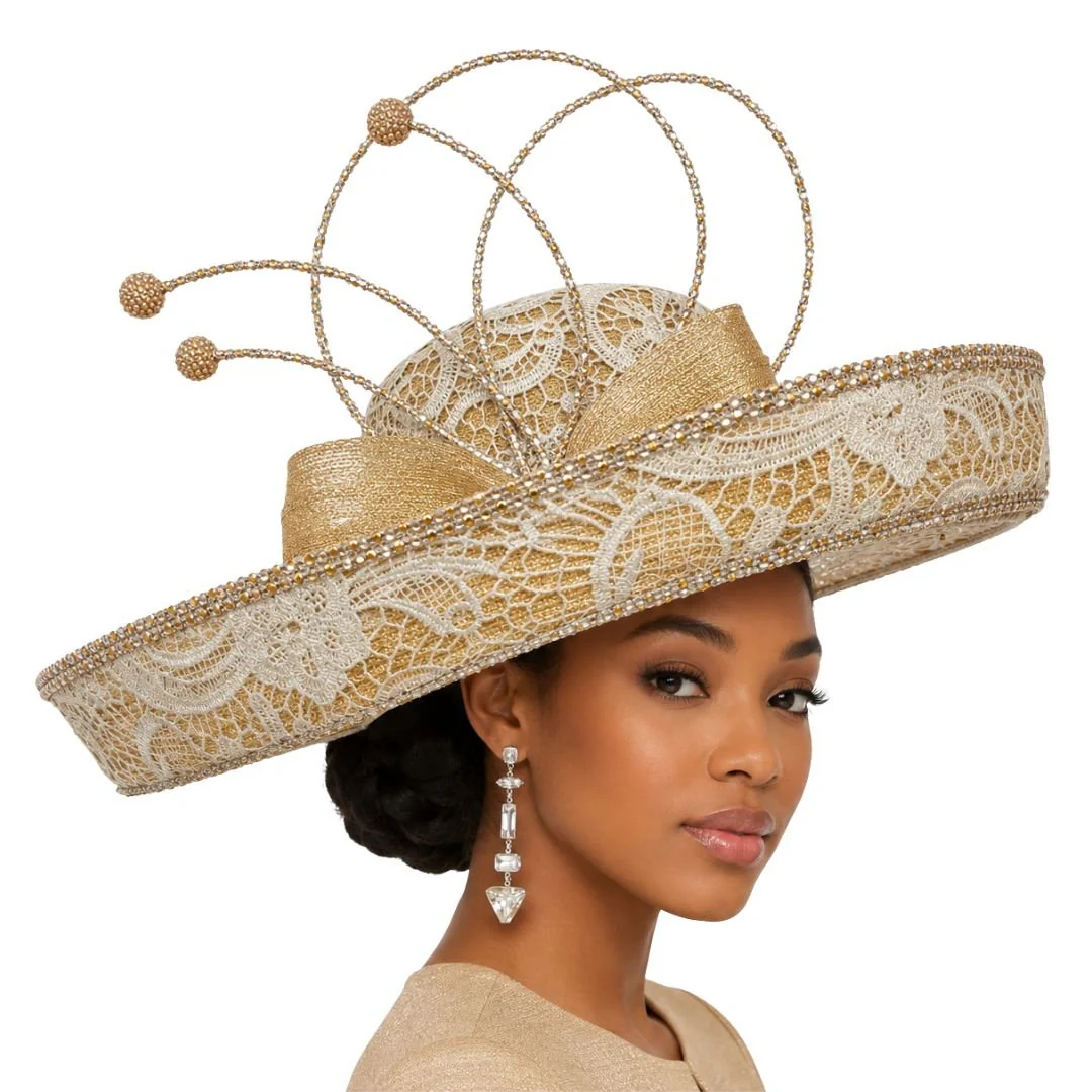 Crystal Loop Lace Church Hat – Whittall & Shon
