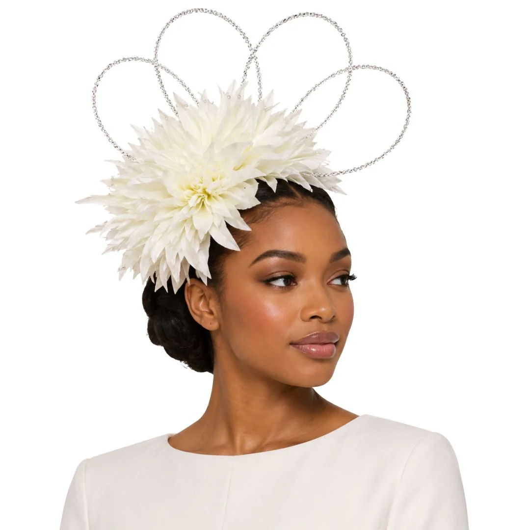 Crystal Petal Fascinator – Whittall & Shon